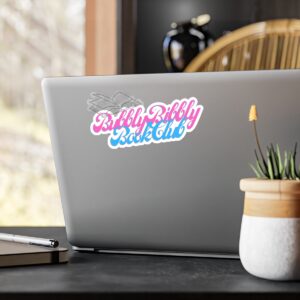 Bubbly Bibbly Book Club Kiss-Cut Vinyl Decals