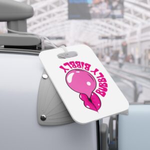 Bubbly Bibbly Bubble Gum Luggage Tags