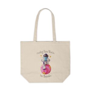 New Worlds Canvas Shopping Tote